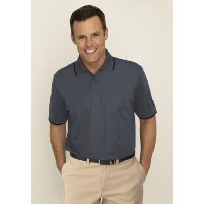 NEW! COAL HARBOUR® SNAG RESISTANT TIPPED COLLAR SPORT SHIRT. S4018
